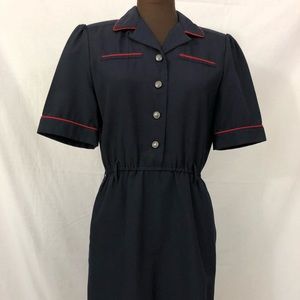 Vintage American Airlines Stewardess Dress